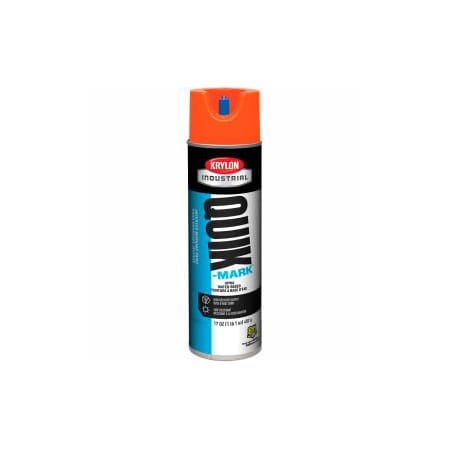 Krylon Krylon Industrial Quik-Mark Wb Inverted Marking Paint Apwa Orange - A03905004, PK12 A03905004